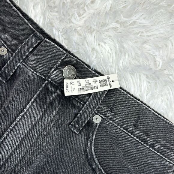 NWT Madewell Rigid Denim High-Waist Straight Mini Skirt in Berridge Wash size 25 - Picture 8 of 13